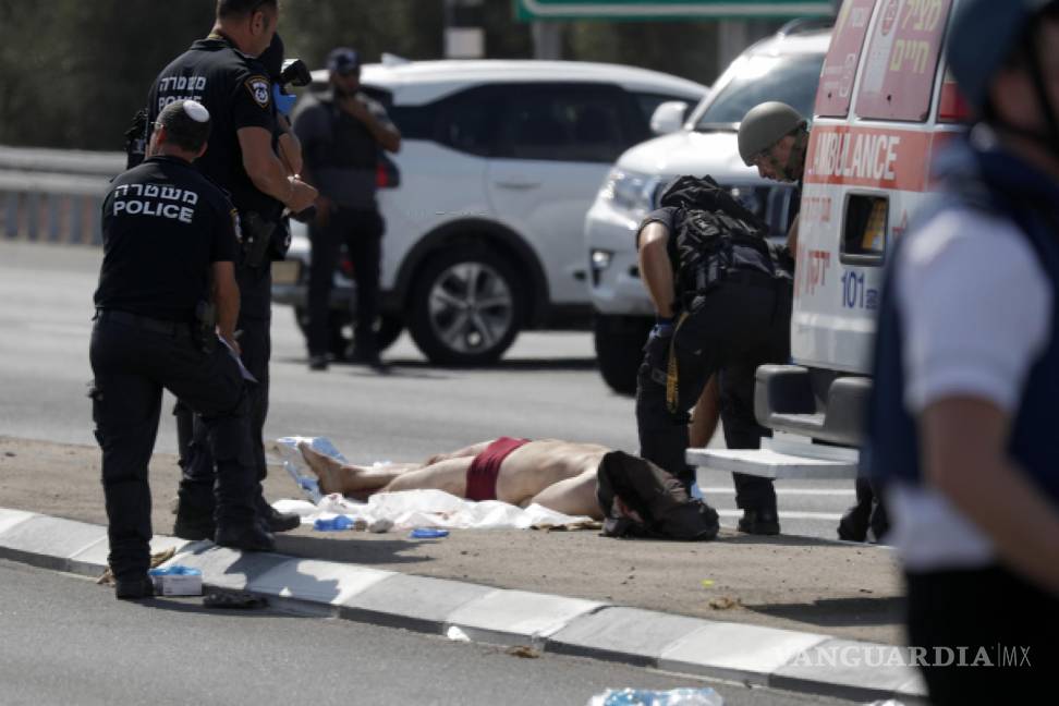 $!Al reaccionar, las fuerzas de seguridad israelíes lograron abatir a varios de los atacantes de Hamas en lugares como Ashkelon.