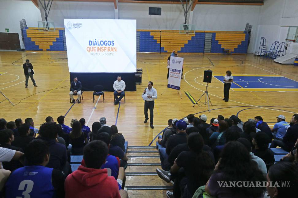 $!Pimentel Martínez destacó los logros de los atletas universitarios y fijó la meta de llevar a la UAdeC al Top 10 del deporte universitario nacional.