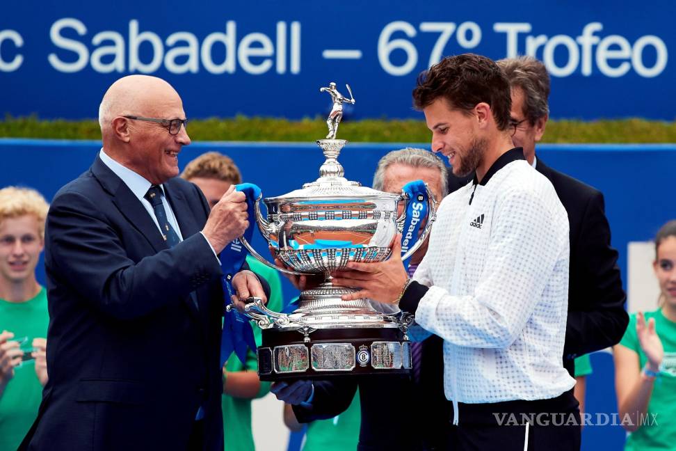 $!Dominic Thiem despacha a Deniil Medvedev para coronarse en Barcelona