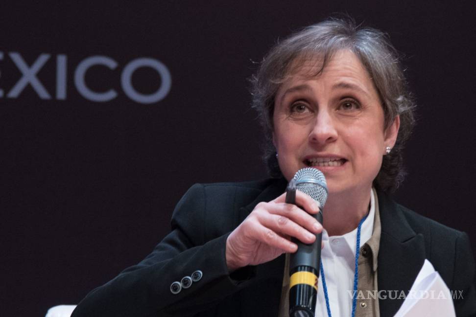 $!Carmen Aristegui es reconocida con el Premio 2020 de Protección a Periodistas