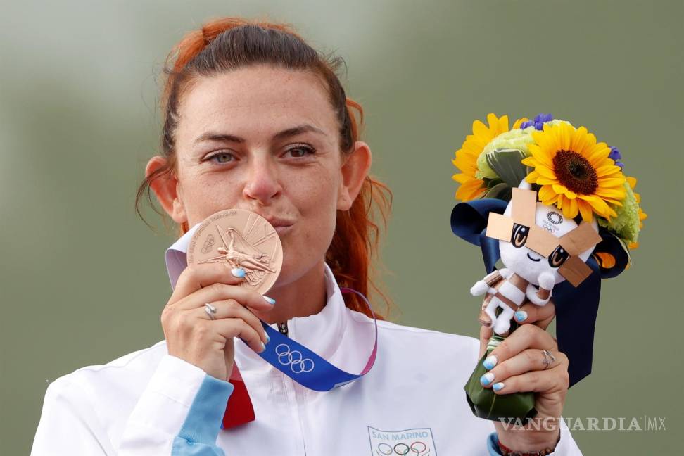 $!Alessandra Perilli da a San Marino, el país más pequeño del mundo, una medalla olímpica