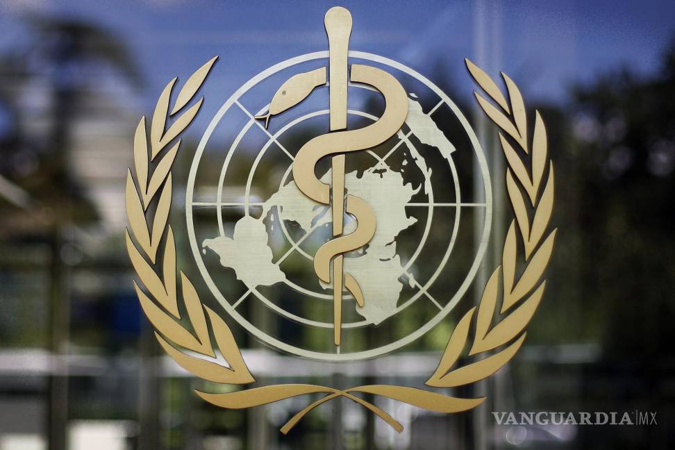 $!El logo de la Organización Mundial de la Salud en la sede de la OMS en Ginebra, Suiza.