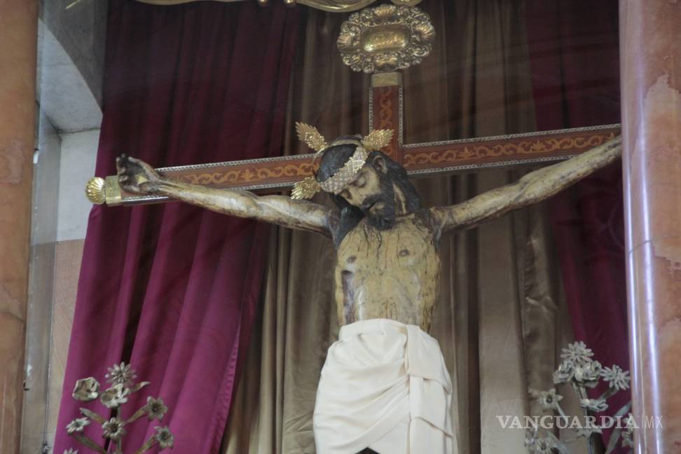 Serán virtuales, misas del novenario del Santo Cristo de la Capilla, en Saltillo