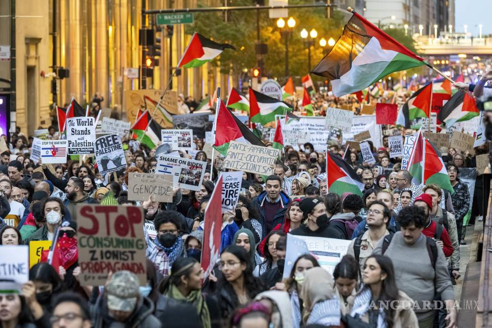 Estas son las imágenes de las protestas en varias ciudades del mundo tras el bombardeo al hospital Al Ahli en Gaza