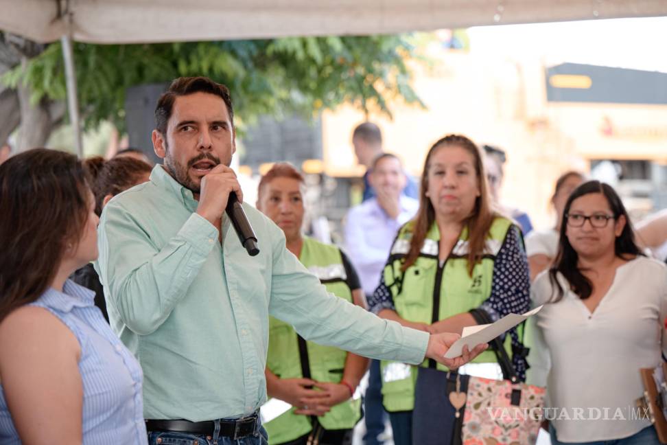 $!El regidor Eduardo Morelos Jiménez, presidente de la Comisión de Planeación, Urbanismo, Obras Públicas y Centro Histórico, destacó la importancia de estas obras para mejorar la movilidad y calidad de vida en Saltillo.