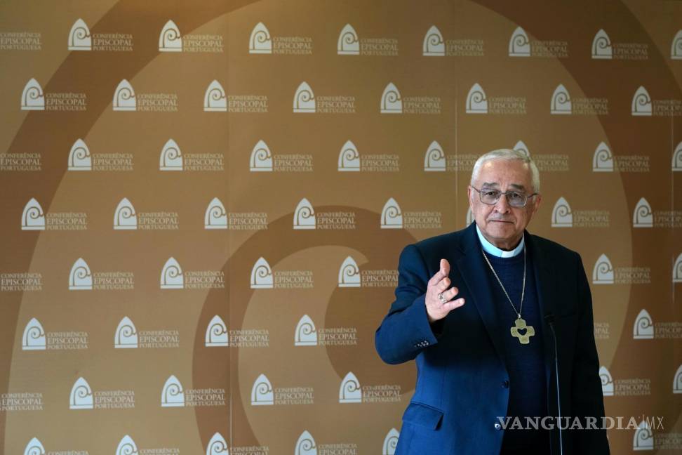 $!El presidente de la conferencia episcopal portuguesa, el obispo Jose Ornelas en la presentación del reporte del CIEAM en la Iglesia Católica.