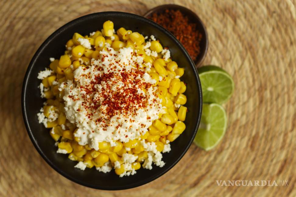 $!Esquites con queso y chile piquín.