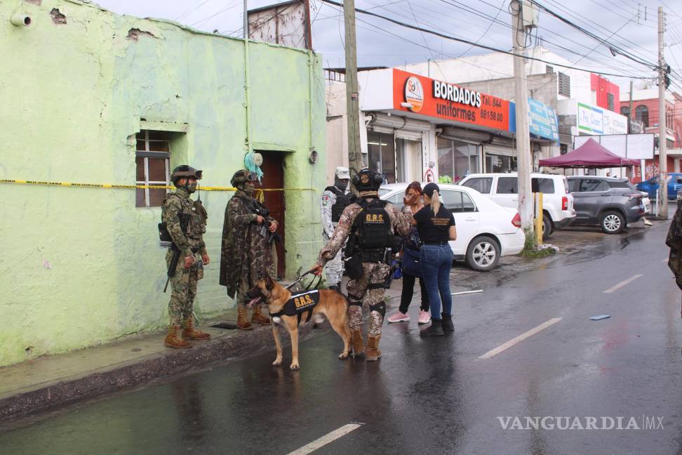 Catean dos casas en el Centro de Saltillo; detienen a presunto narcomenudista