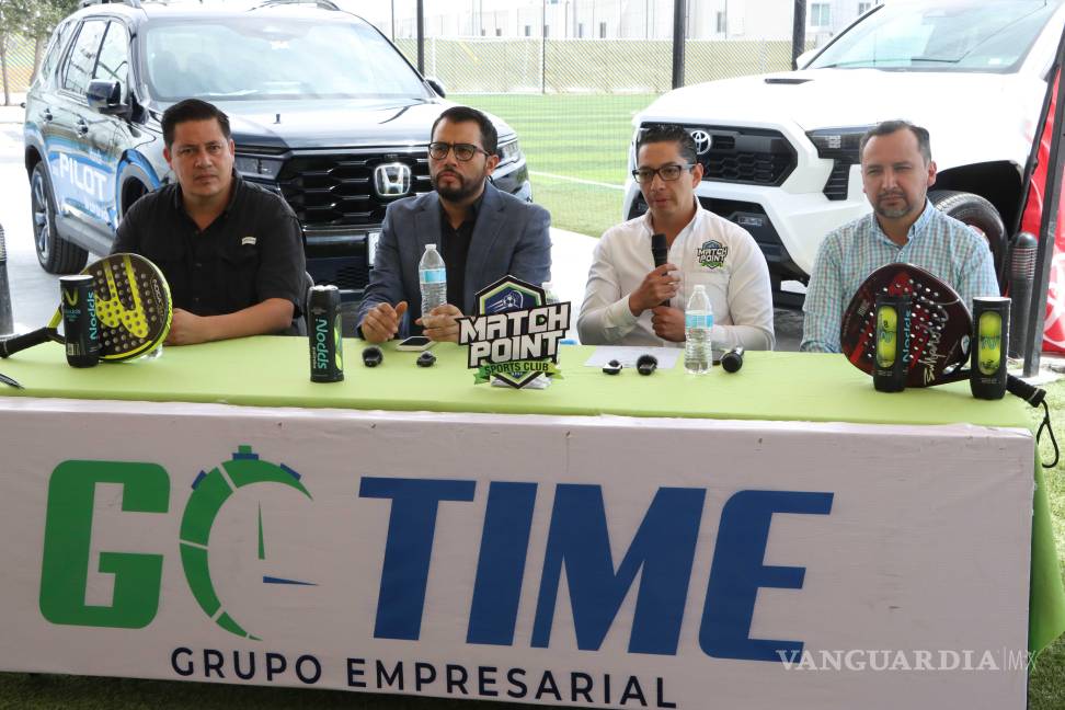 $!El Instituto Mexicano de Ejecutivos de Finanzas (IMEF) capítulo Coahuila Sureste anunció el primer Torneo Anual de Pádel y la segunda edición de la Carrera Rumbo al Éxito.