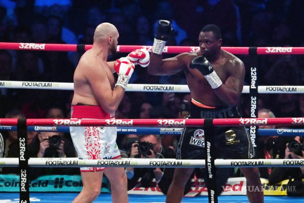 $!Encuentro de Tyson Fury y Dillian Whyte.