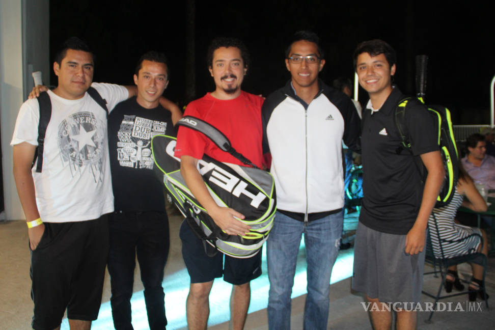 $!Amena convivencia ofrece el San Isidro a las raquetas mexicanas