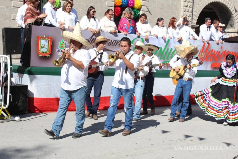$!Reportan saldo blanco en desfile revolucionario de San Buenaventura y ejidos