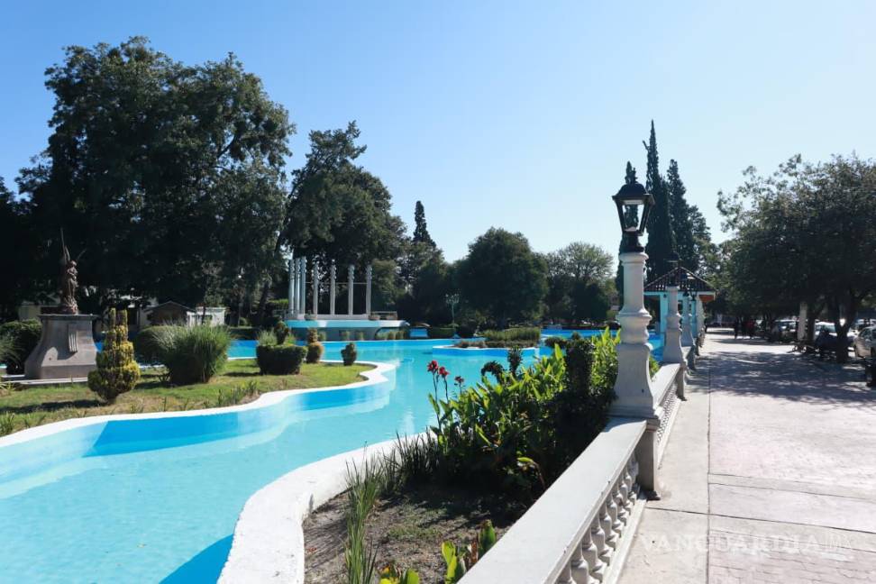 $!El alcalde destacó la Alameda Zaragoza como patrimonio natural y recreativo de la ciudad.