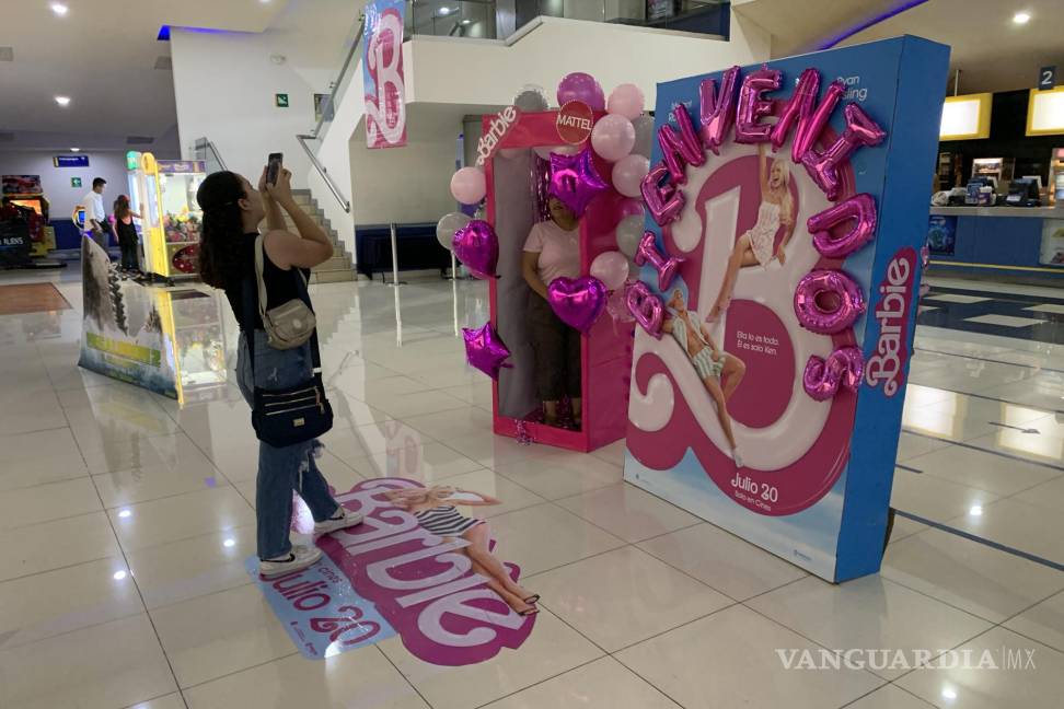 $!El pasado jueves 20 de julio, el estreno de “Barbie” pintó de rosa Saltillo.