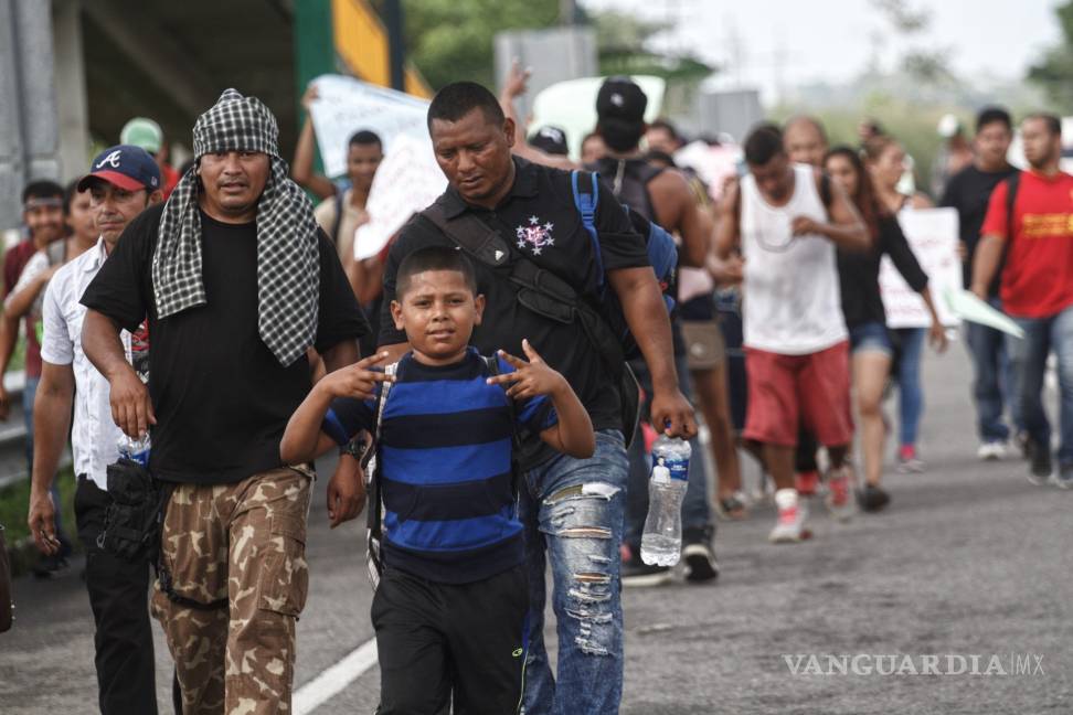 $!México no puede dar paso libre a caravana: Marcelo Ebrard