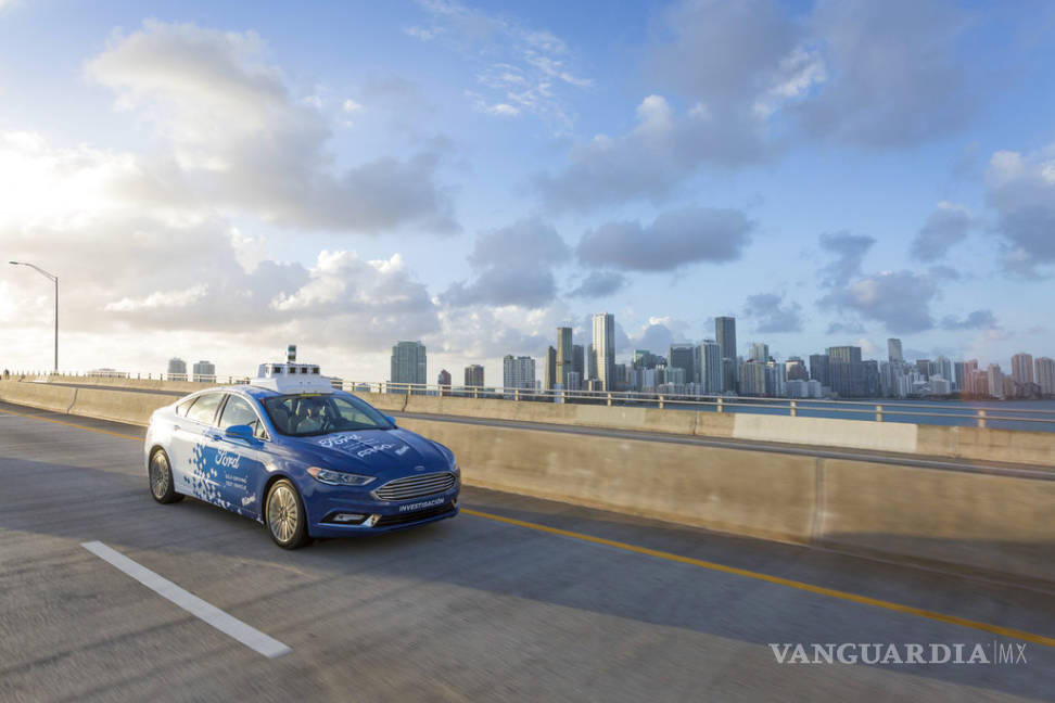 $!Ford realizará pruebas con vehículos autónomos en Miami-Dade