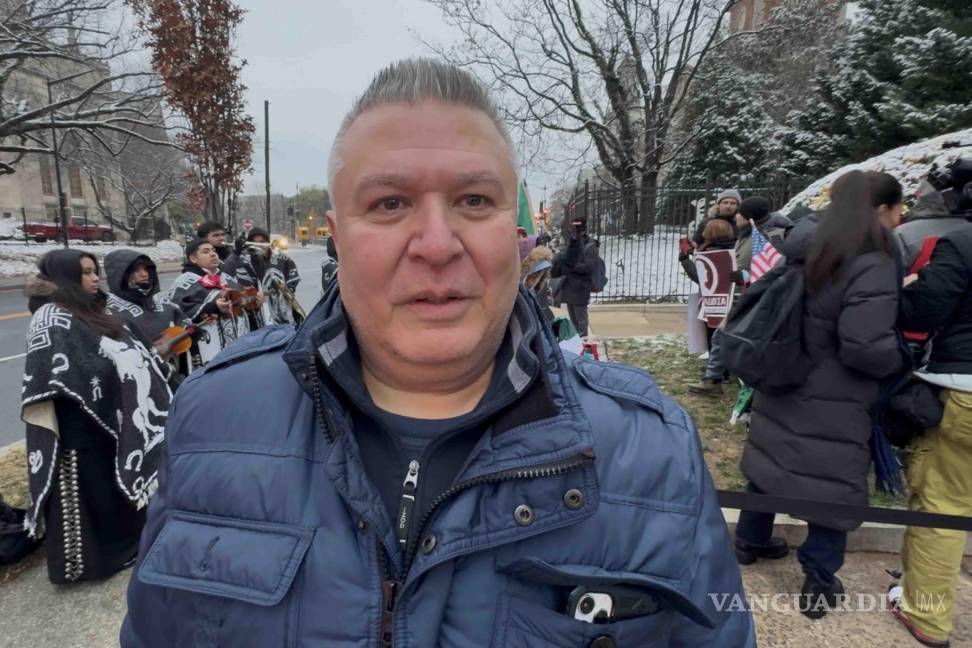 $!“Vivimos con miedo todos los días”, cuenta al medio de comunicación El Universal Mario Hernández, mexicano que lleva 15 años en Washington D.C.