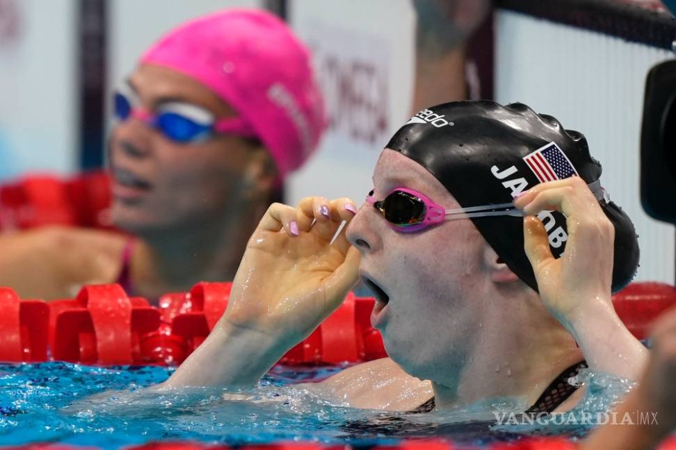 $!Lydia Jacoby, de 17 años, se lleva el oro en 100 metros pecho en Tokio 2020