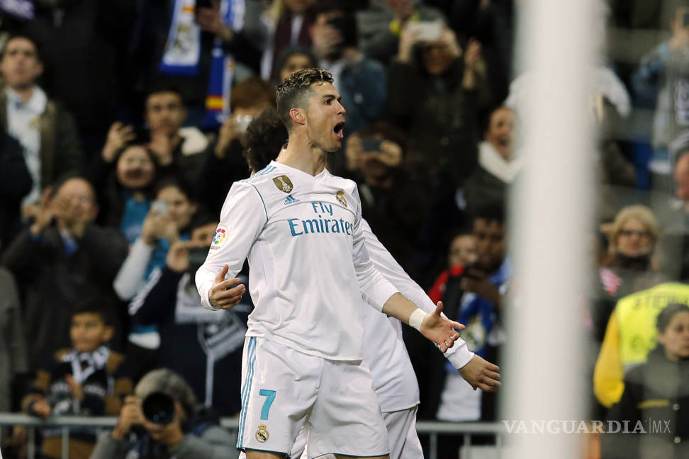 $!¡Póker de Cristiano Ronaldo y gana el Madrid!