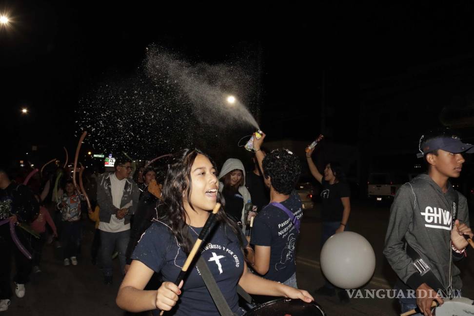 Saltillo: arranca primera peregrinación a la Virgen de Guadalupe