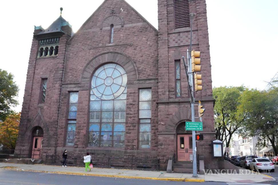 $!Fotografía de la Primera Iglesia Baptista de Reading, Pensilvania.