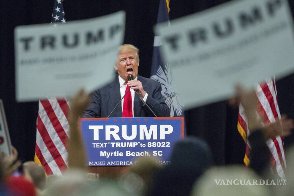 $!Trump parte como favorito en primarias republicanas Carolina del Sur