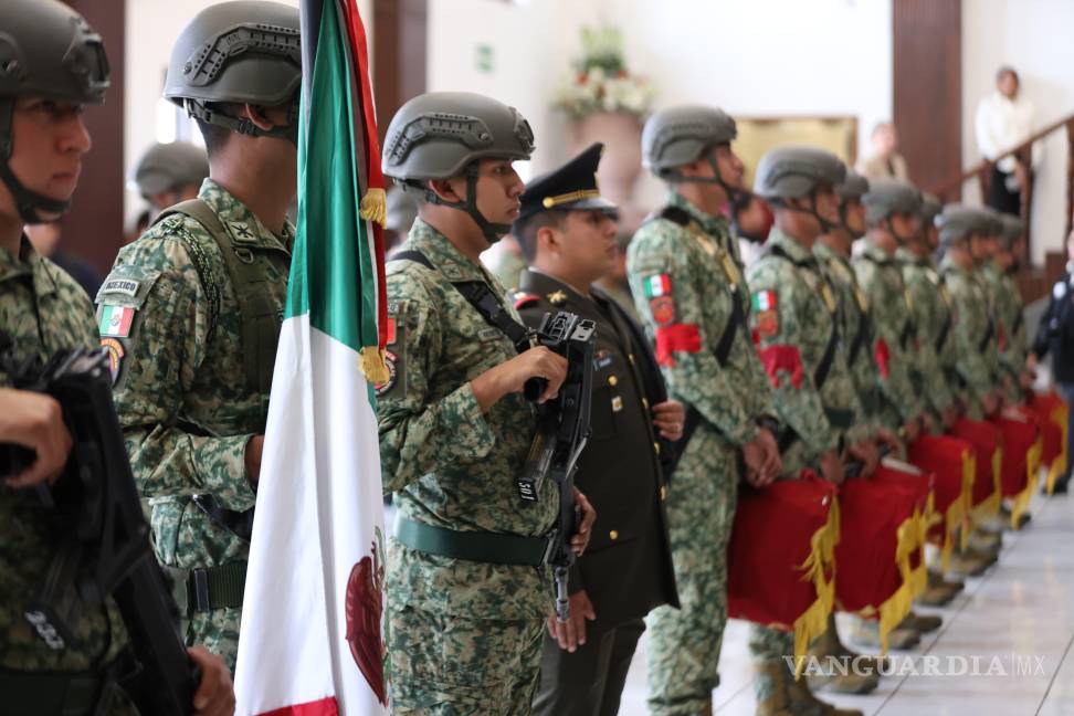 $!El General Eufemio Alberto Ibarra reafirmó el compromiso del Ejército con México, destacando su lealtad y servicio en momentos de crisis.