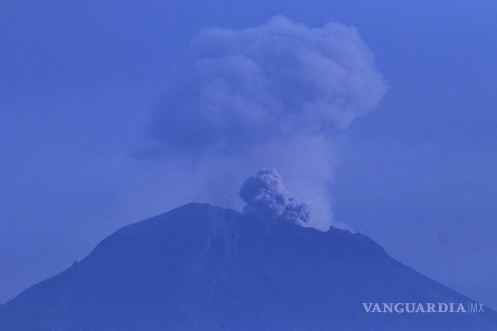 Asombrosas imágenes de la actividad del volcán Popocatépetl