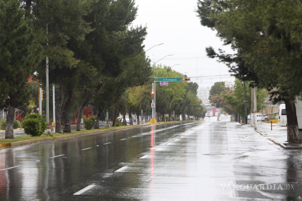 $!Azotan lluvias a la Región Sureste de Coahuila en pleno inicio de año