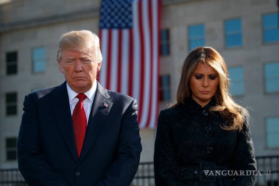Trump amenaza a los terroristas que busquen atacar EU en ceremonia por 9/11