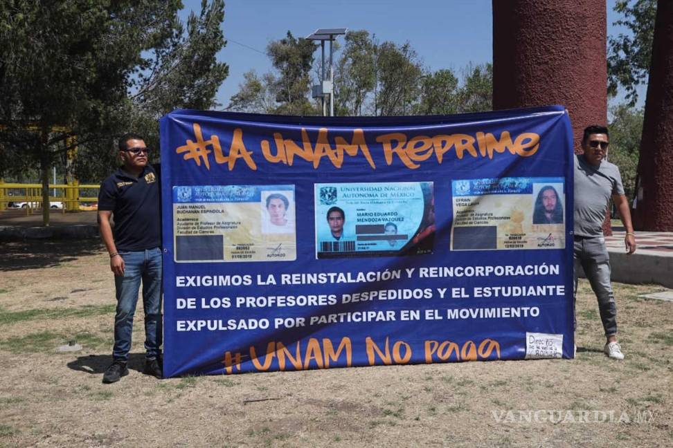 $!Profesores y estudiantes de la UNAM marchan contra el regreso a la Universidad del exconsejero presidente del INE | Foto: El Universal