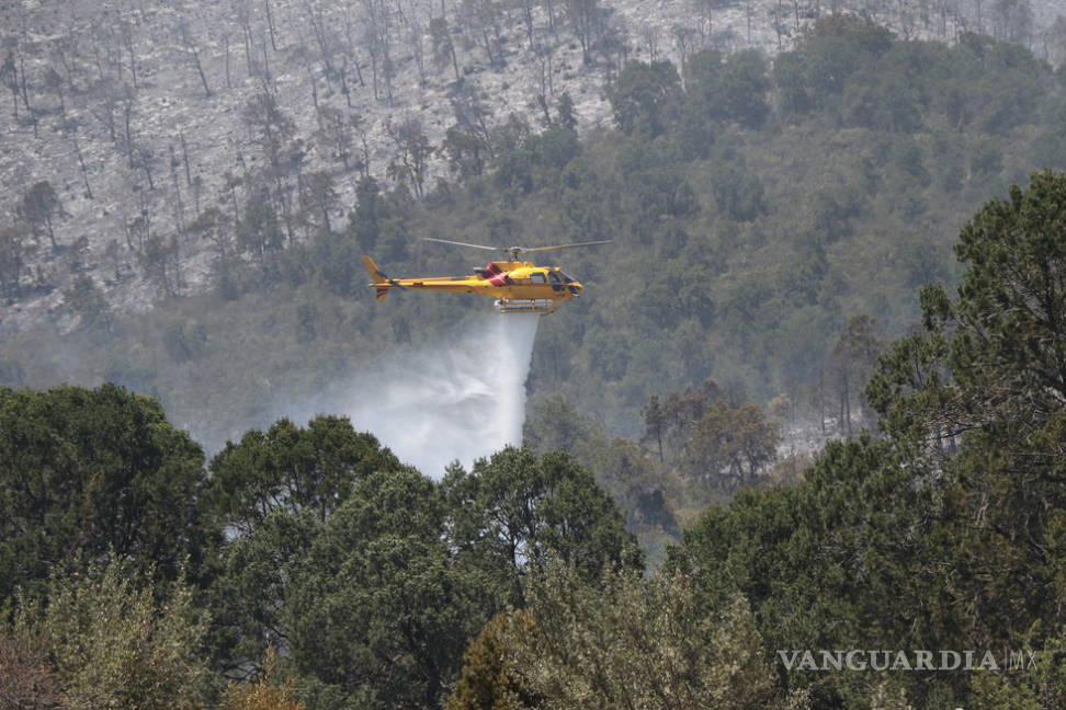 $!Se ha controlado 40% del incendio en Arteaga; más de 800 hectáreas se han visto afectadas