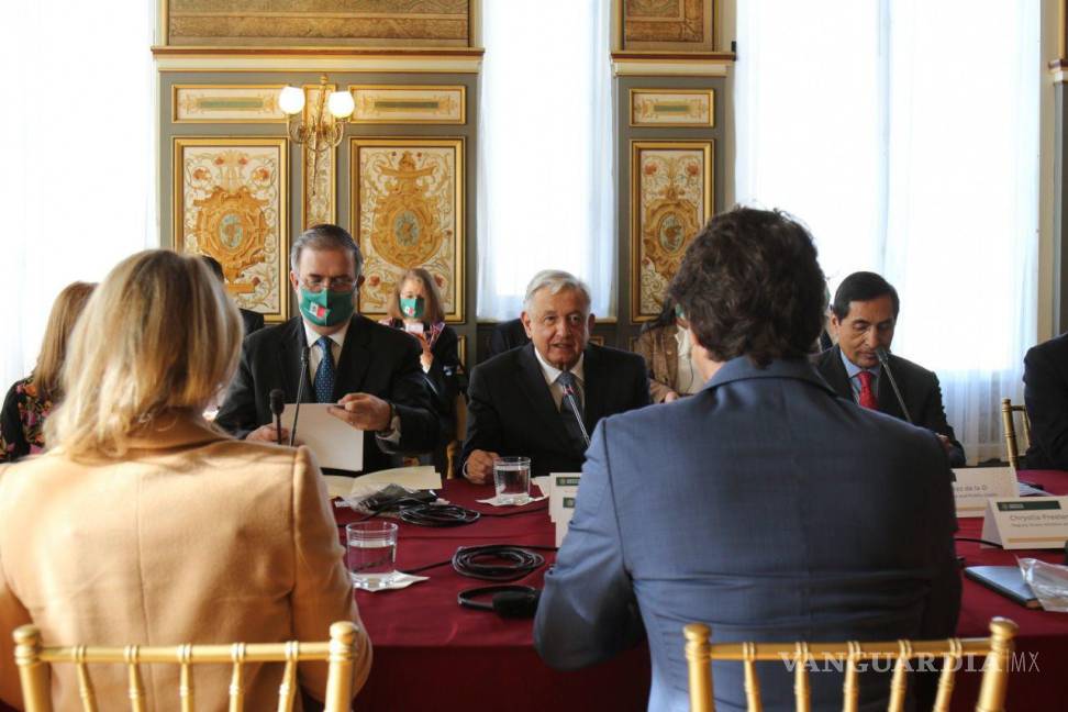 $!Andrés Manuel López Obrador, Presidente de México, se reunió con Justin Trudeau, Presidente de Canadá. Cuartoscuro/Presidencia