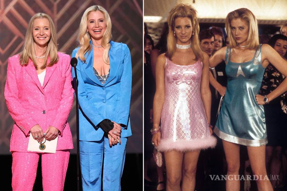 $!Las actrices rindieron un homenaje a sus personajes en el éxito de 1997, “Romy and Michele’s High School Reunion”.