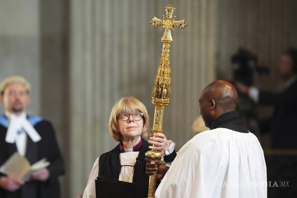 $!Ceremonia de Confirmación de Elección que confirma legalmente a Dame Sarah Mullally como nueva Arzobispo de Canterbury, en la Catedral de San Pablo.