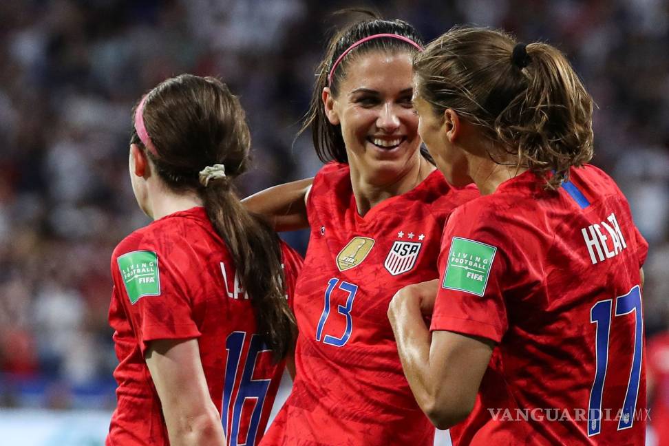 $!Estados Unidos vence a Inglaterra en el Mundial Femenil y va por el bicampeonato