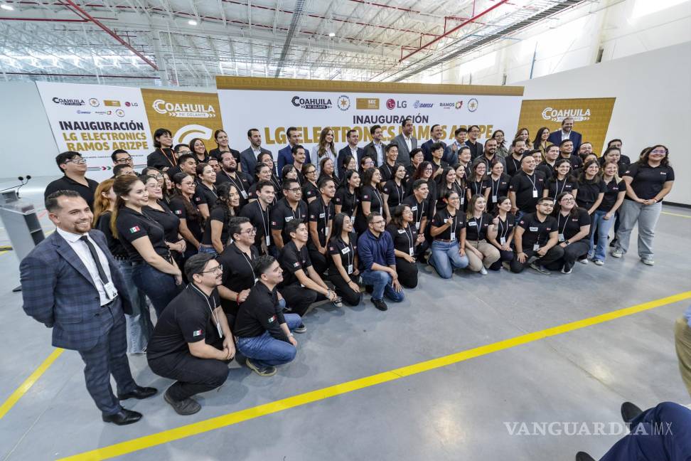 $!Inauguran Planta LG Electronics en Ramos Arizpe