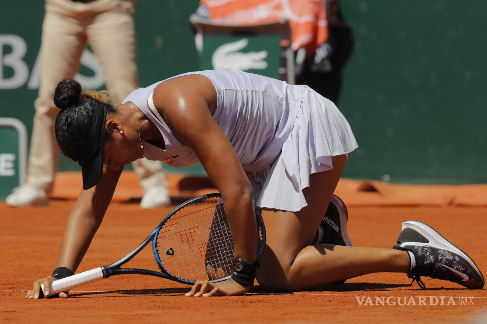 $!La número 1 de la WTA, Naomi Osaka, es eliminada del Roland Garros