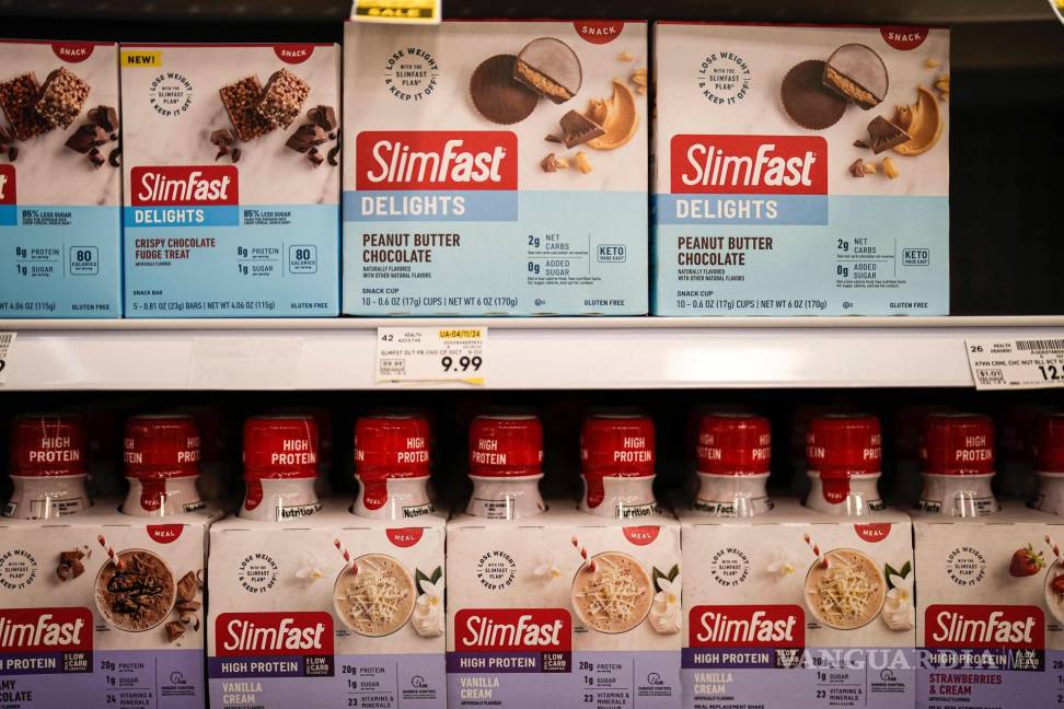 $!Las ventas de SlimFast vendidos en los supermercados han caído a medida que la gente recurre a medicamentos para bajar de peso.