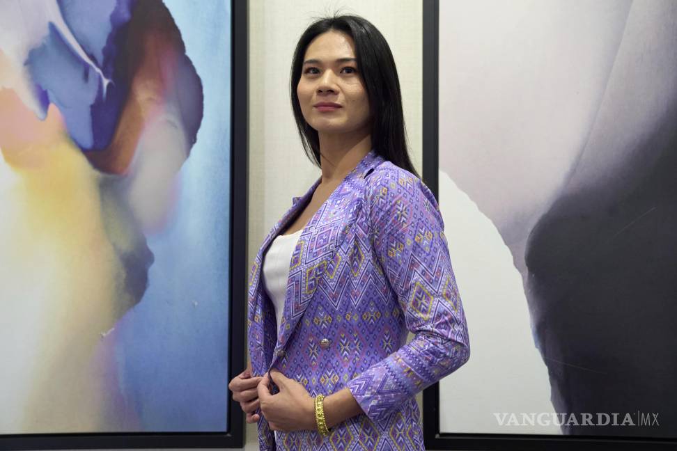 $!Nikki Phinyapincha, de Tailandia, cofundadora de Trans Pride Tailandia en la Conferencia de Derechos Humanos en el Orgullo Mundial, en Washington.