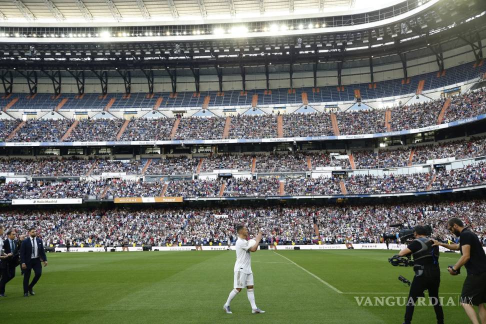 $!'He soñado con este momento desde que estaba jugando en el jardín de mi familia'; Eden Hazard es presentado como jugador del Real Madrid