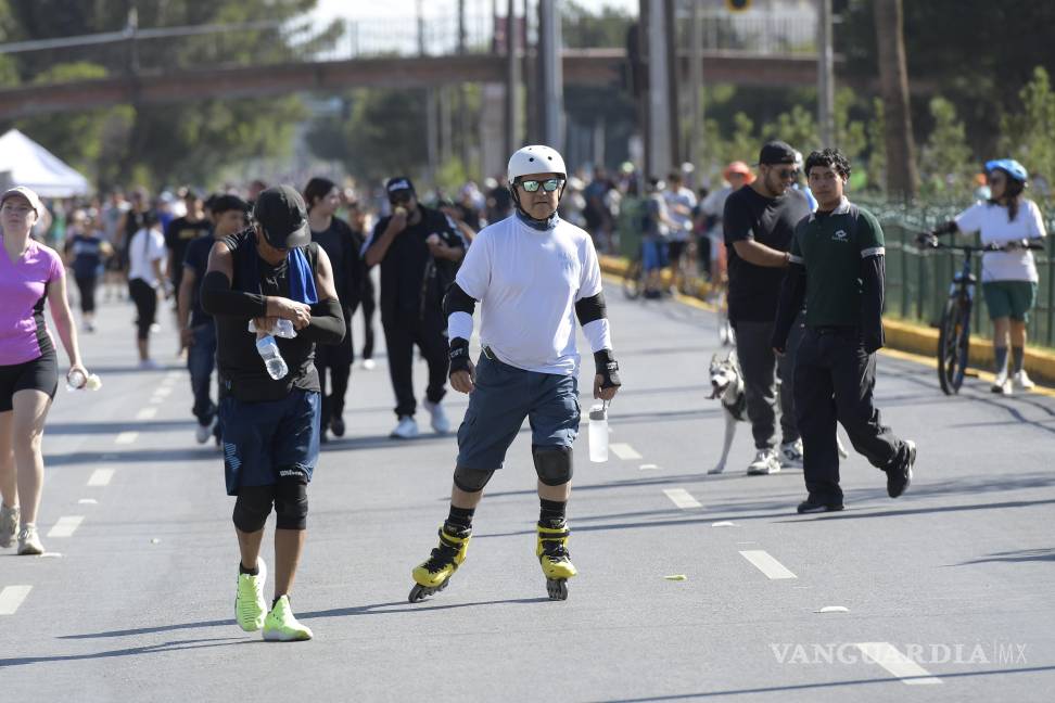 $!Desde hace 15 años, miles de familias hacen suyo este lugar cada domingo para convivir, ejercitarse y disfrutar al aire libre.