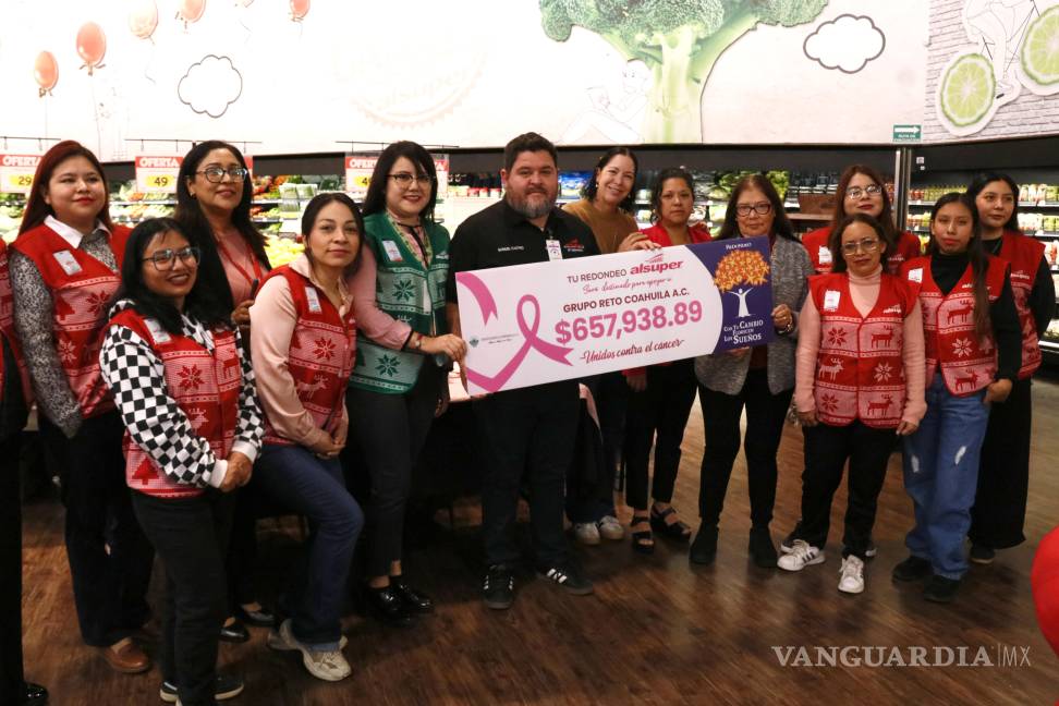 $!Clientes de Alsuper hacen posible la recaudación a través del programa de redondeo.