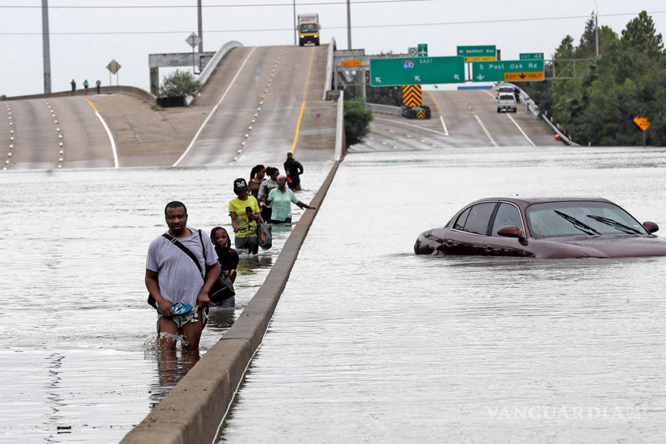 $!Aún no termina para Houston, se prepara para más inundaciones por Harvey