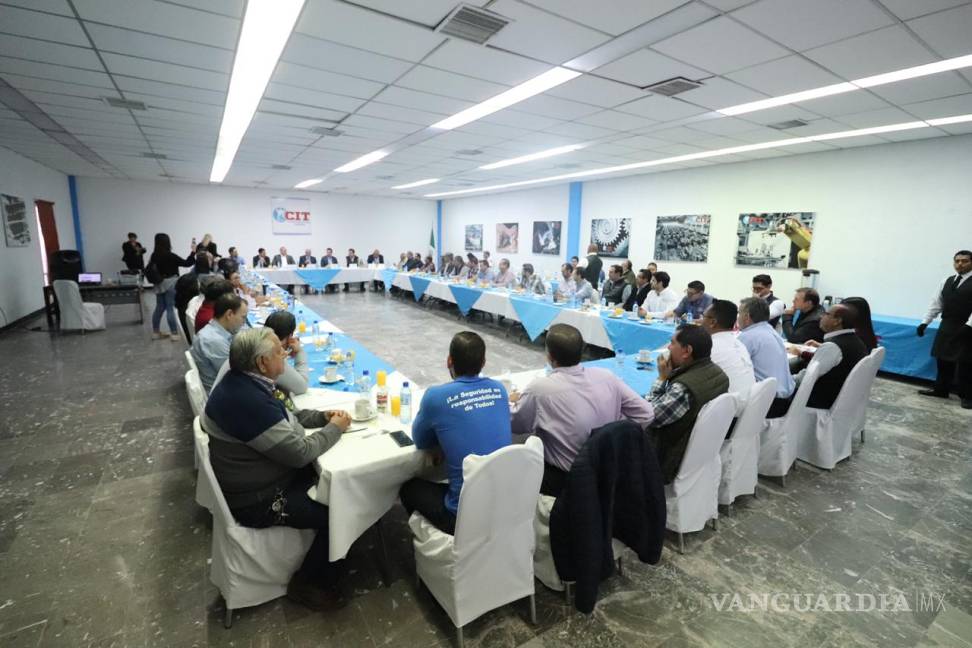 $!Se reúne Zermeño con empresarios de la Ciudad Industrial de Torreón