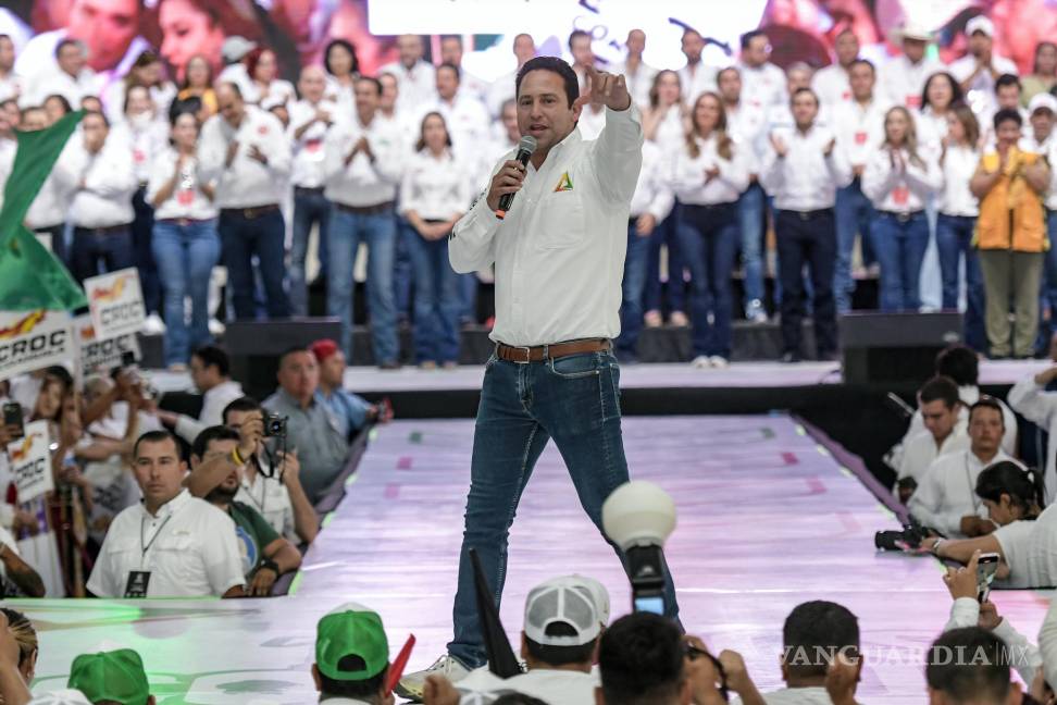 $!Javier Díaz, candidato de PRI-PRD-UDC, fue el que más gastó, pero también quien más eventos tuvo.