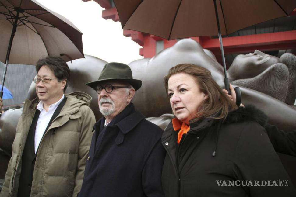 $!Abre Botero en Shanghái su primera muestra con escultura monumental en China