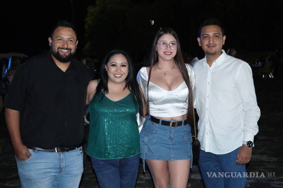 $!Daniel García, Karina López, Lincy Rivas y Kevin Gómez.