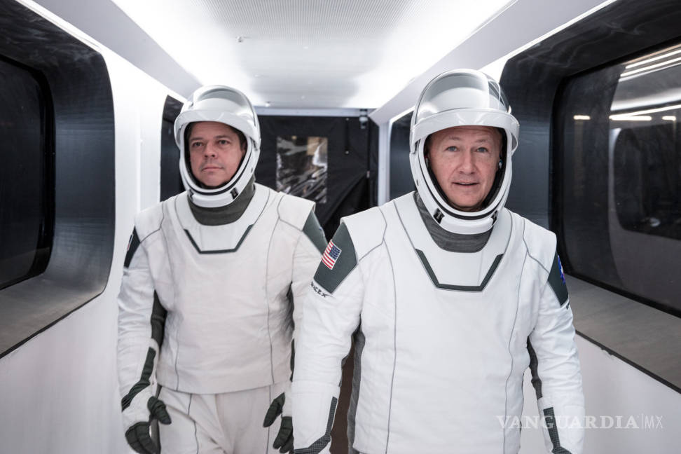 $!Así son los trajes espaciales con los que Doug Hurley y Bob Behnken reinician las misiones tripuladas de la NASA