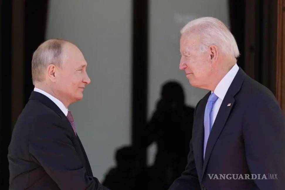 $!Vladímir Putin y Joe Biden se reunieron solo una vez mientras ocupaban la presidencia, en Ginebra en junio de 2021.